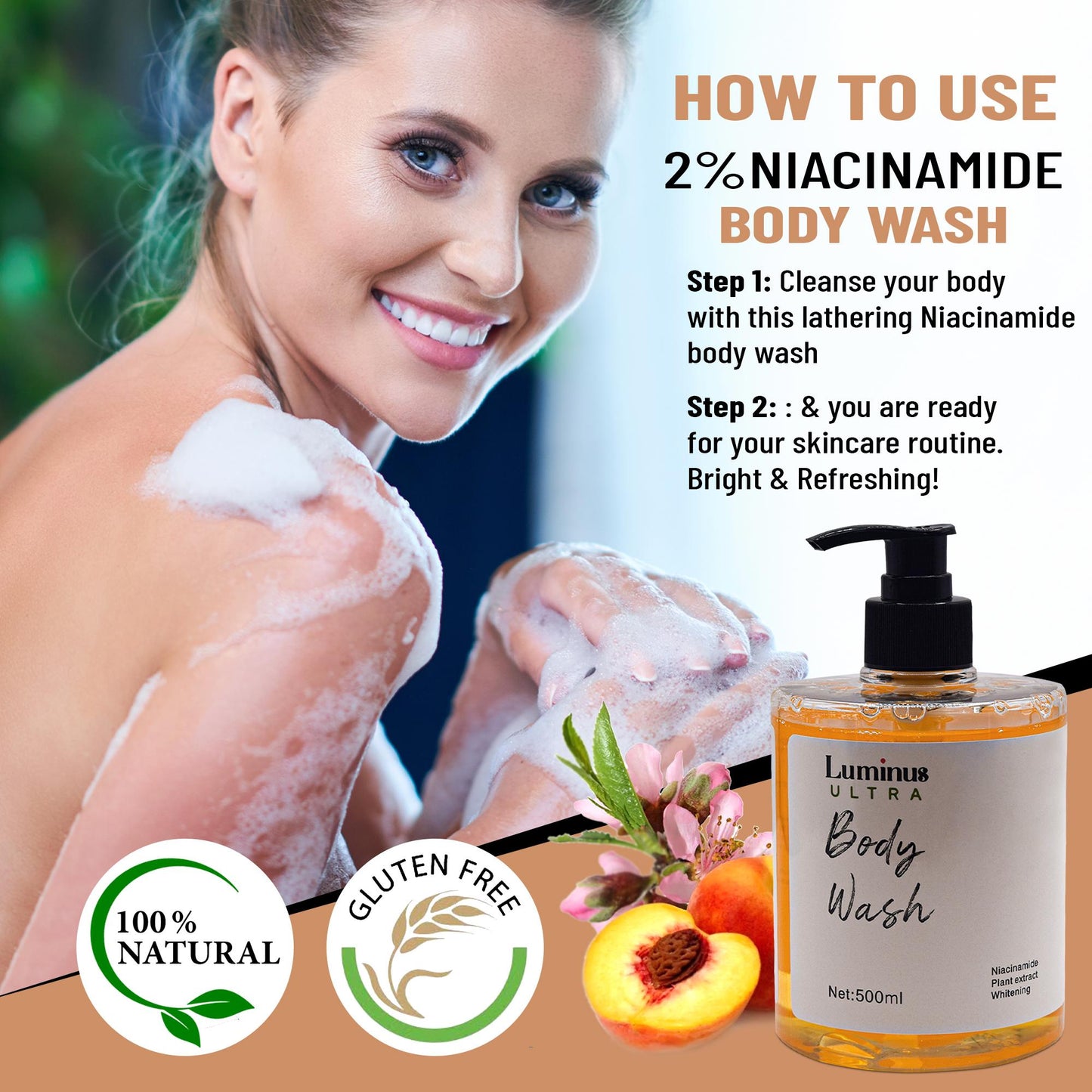 Niacinamide Brightening Body Wash-6