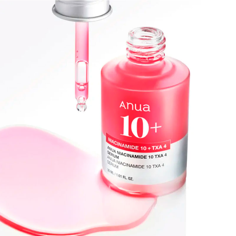 Anua Niacinamide 10% + TXA 4% Serum ~ “Brightens, evens skin tone, and reduces dark spots.” ✨
