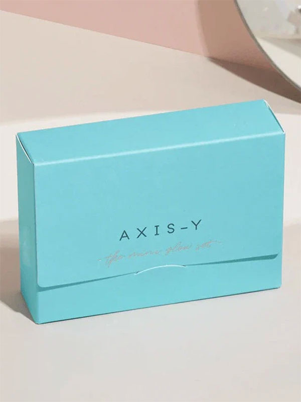 Axis-y The Mini Glow Set~"Your-4-step glow-to-go: Brighten,hydrates,and balance skin tone"