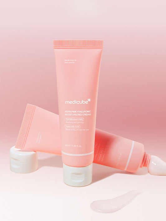 Medicube PDRN Pink Hyaluronic Moisturizing Cream~"Deeply hydrates and restore skin with PDRN and hyaluronic acid"