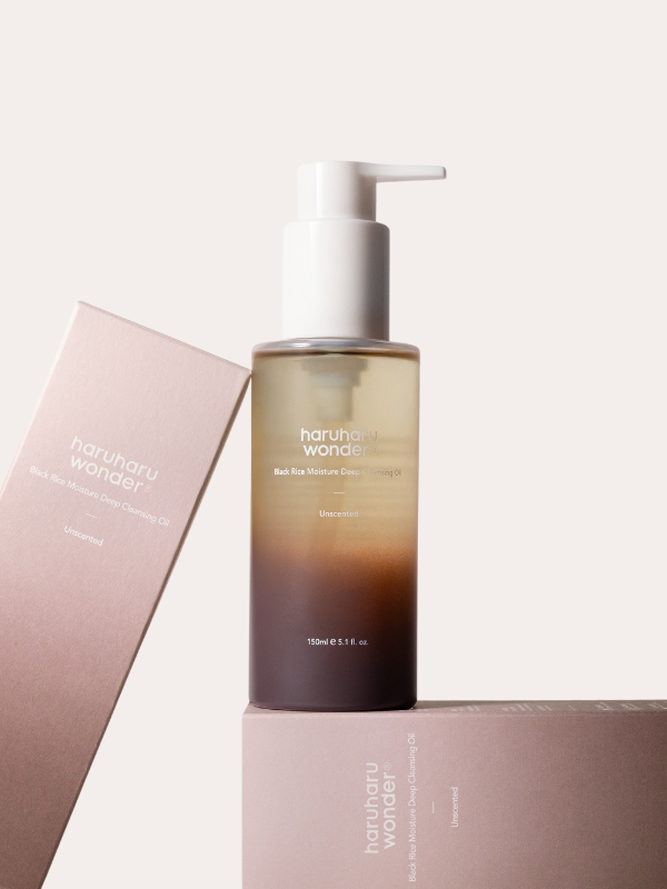 Haruharu wonder Black Rice Moisture Deep Cleansing (Unscented) ~ "Gentle & Safe for sensitive skin, Perfect for removing stubborn makeup and sunscreen"