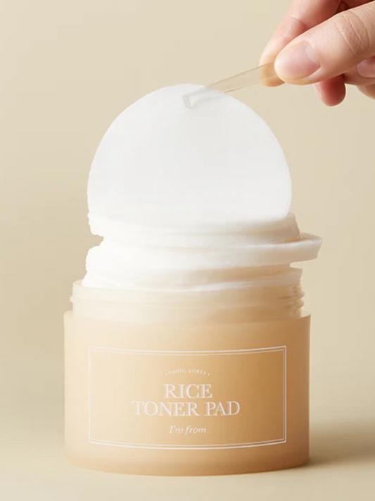 I'm From Rice Toner Pads~"Hydrates,Soothes,and brighten your skin effortlessly"