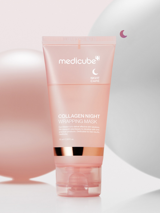 medicube Collagen Night Wrapping Mask ~ “Wake up to firmer, glowing skin overnight.” ✨