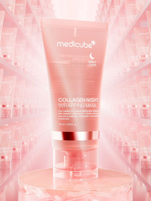 medicube Collagen Night Wrapping Mask ~ “Wake up to firmer, glowing skin overnight.” ✨